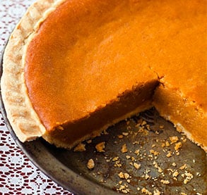 Holiday Carrot Pie