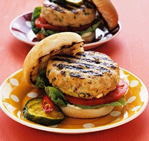 Grilled Turkey Burgers