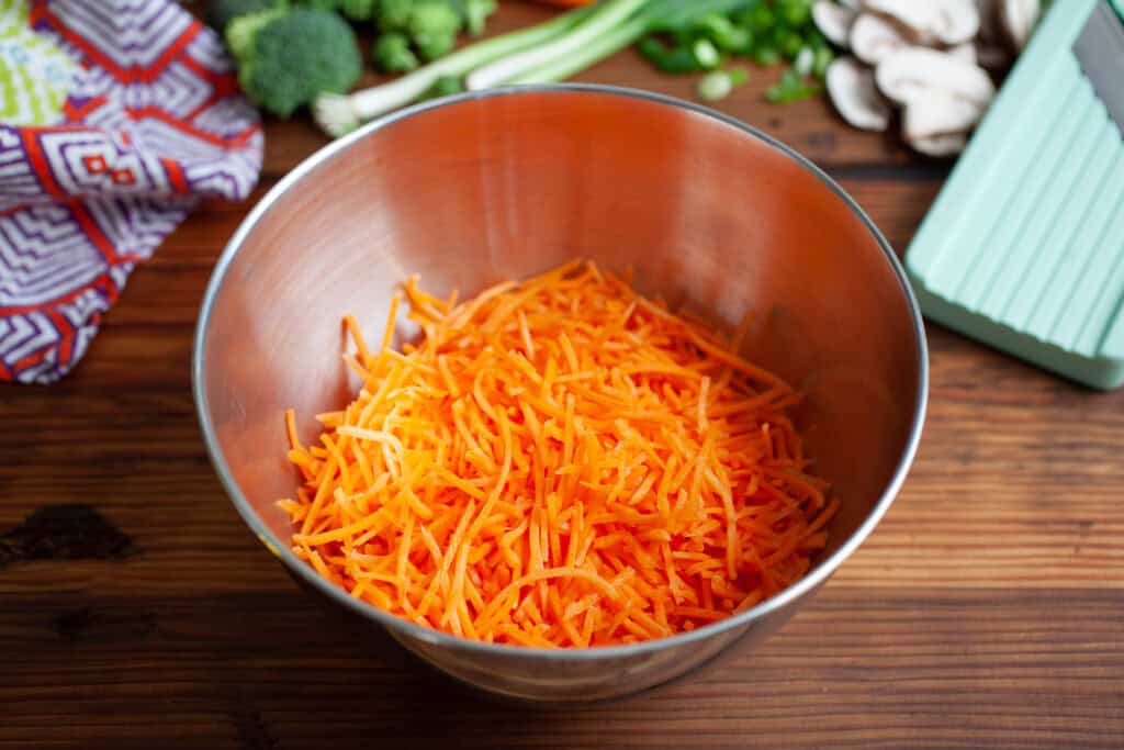 Shredded Carrots