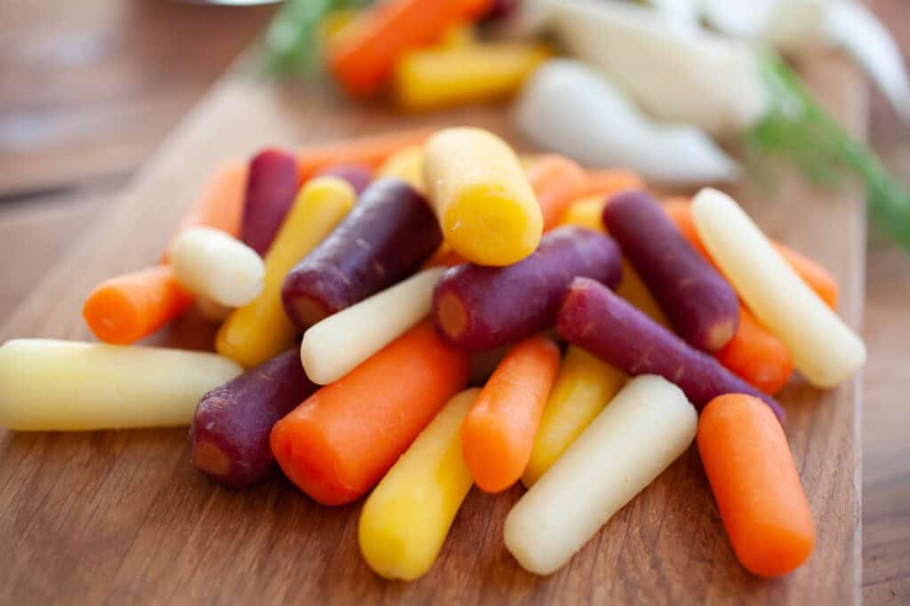 Rainbow Baby Carrots