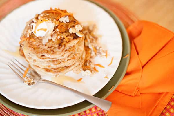 Carrot Cake Pancakes