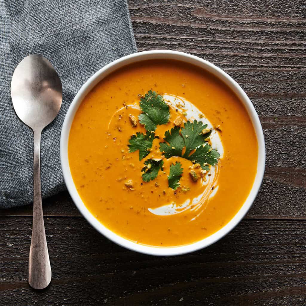 Carrot Cumin Gazpacho