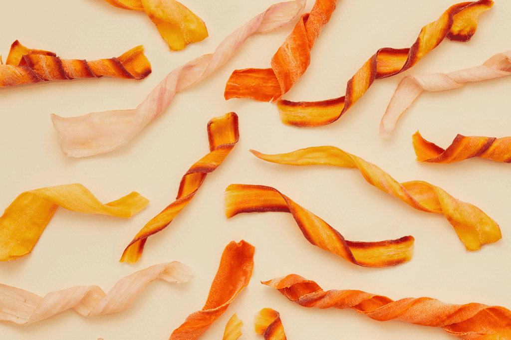 Candied Carrot Ribbons