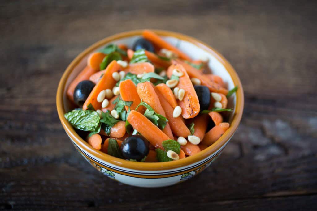 Moroccan Baby Carrot Salad