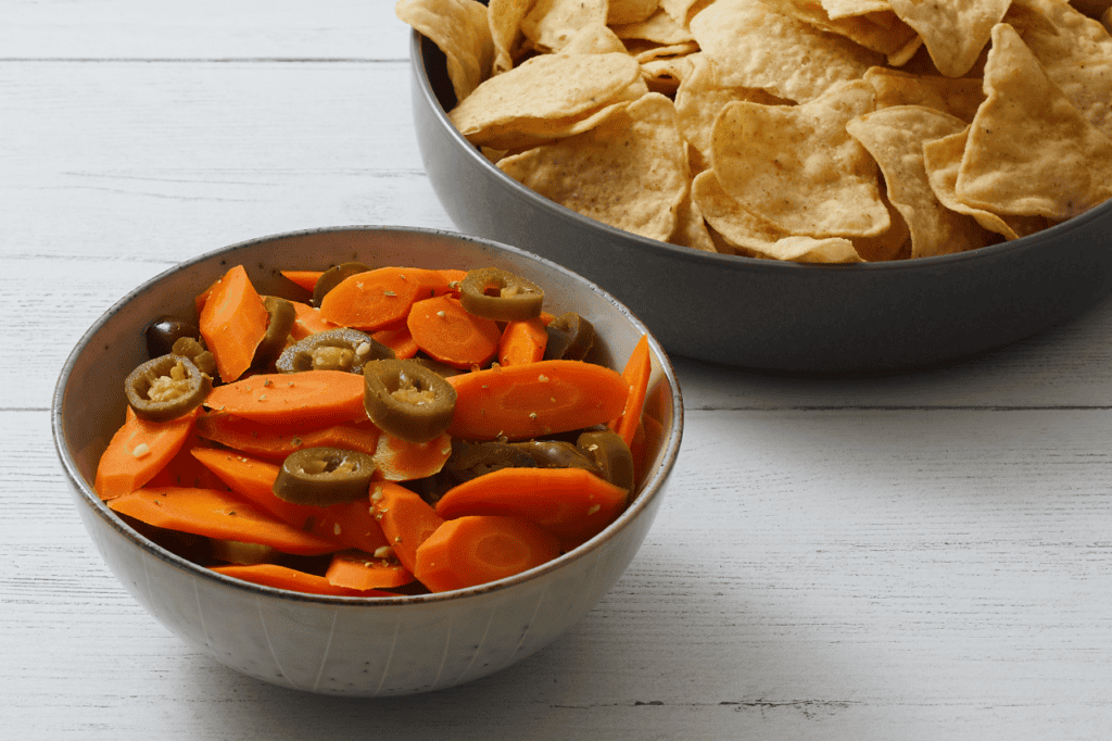 Spicy Pickled Carrots