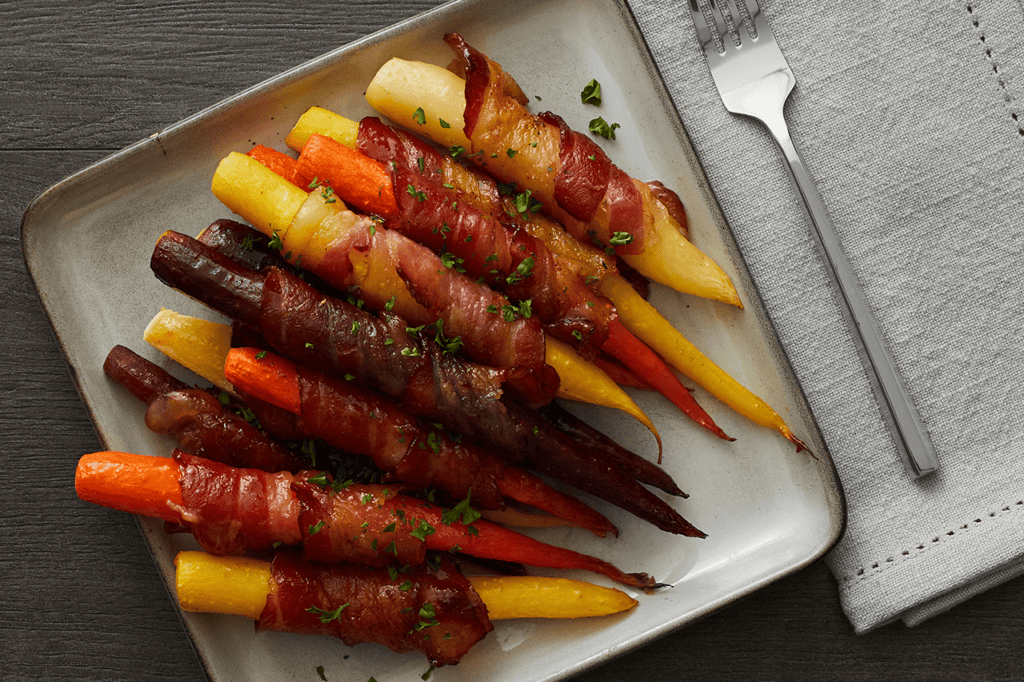 Maple Bacon Carrots
