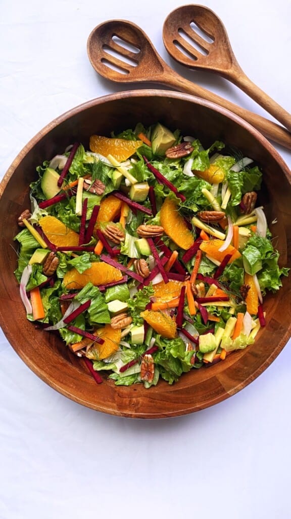 Summer Citrus Salad with Orange Vinaigrette