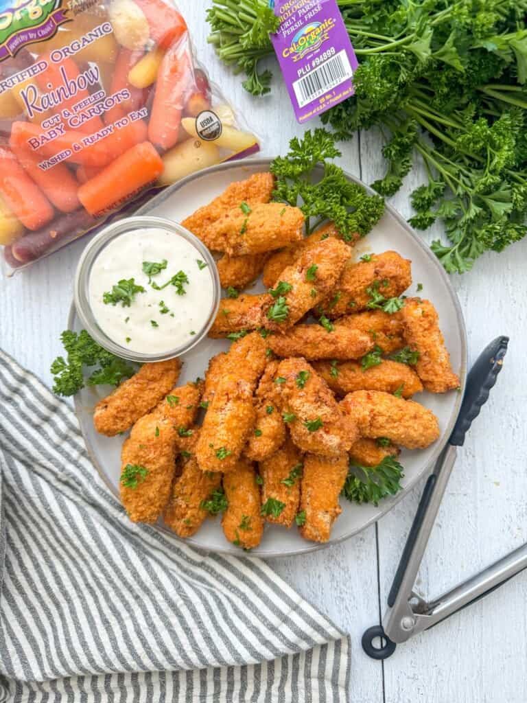 Buffalo Baked Baby Carrots