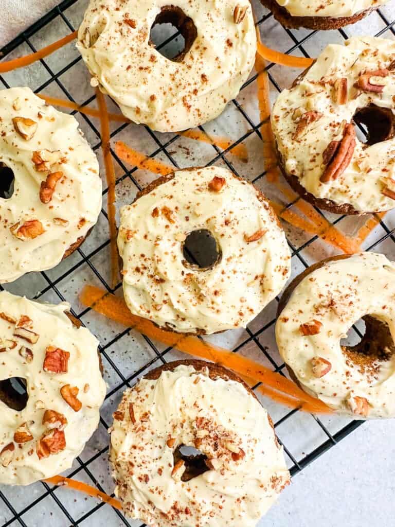 Carrot Cake Donuts