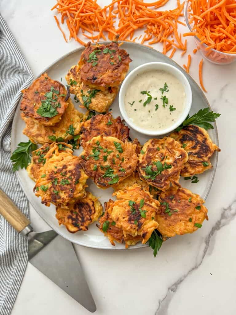Carrot Fritters