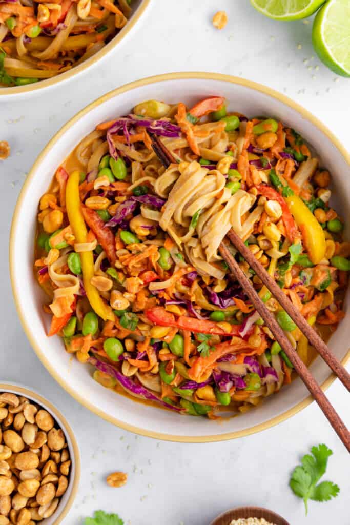 Thai Peanut Noodle Salad